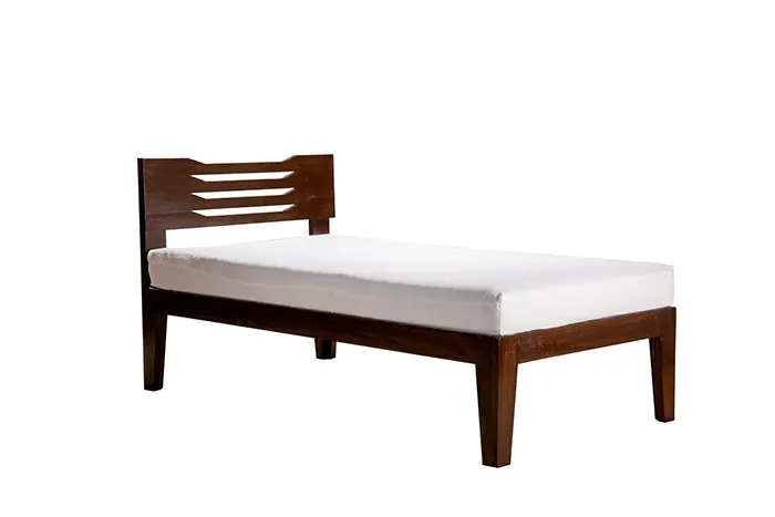 VIVDeal Teak Álvaro Single Bed